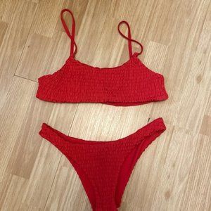 3/$30✨ Red bikini Zafron